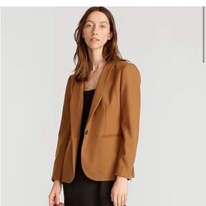 • J. Crew • Women’s Parke Blazer Wool Blend Brown
 2